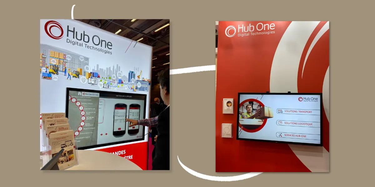 Hub One a fait le choix d’une présentation interactive pour présenter les fonctionnalités produit sous la forme de roues