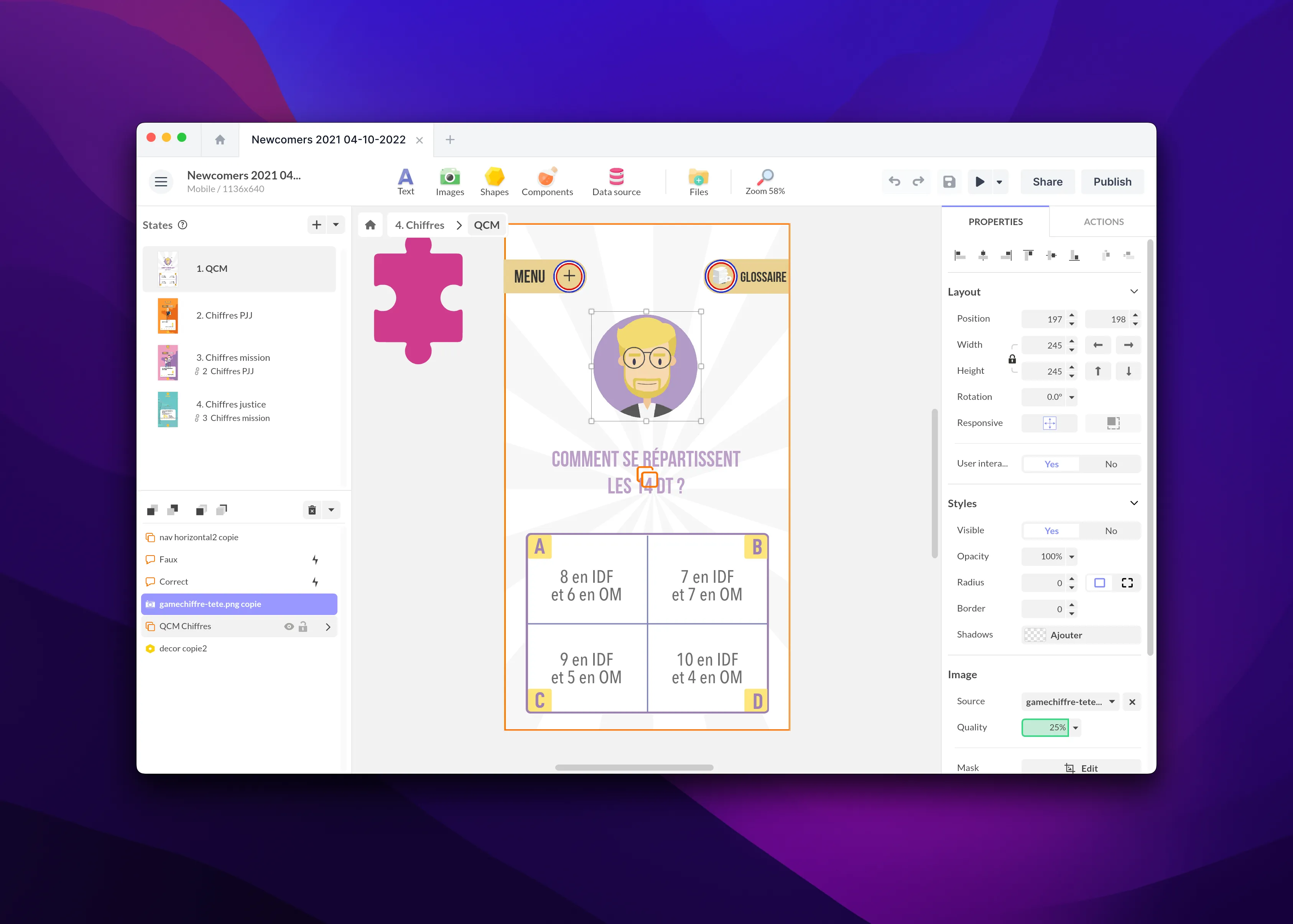 L’éditeur visuel PandaSuite Studio