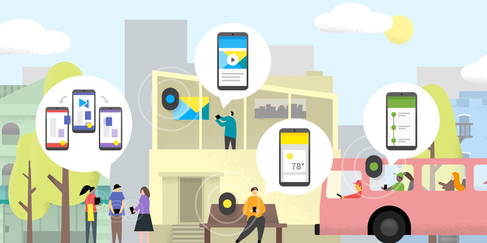 Magasin, aéroport, musée, banque... découvrez de nouvelles utilisations des capteurs Beacons pour améliorer toujours plus l'expérience utilisateur.