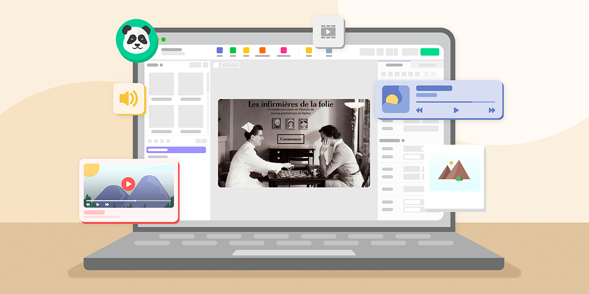 Discover our guide to creating an interactive documentary without technical skills using PandaSuite.