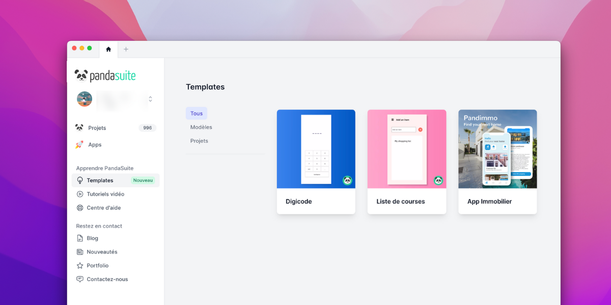 Unlock new possibilities with PandaSuite's June 2023 update: Simplified templates, custom template sharing, and the EasyCertif tool for iOS.