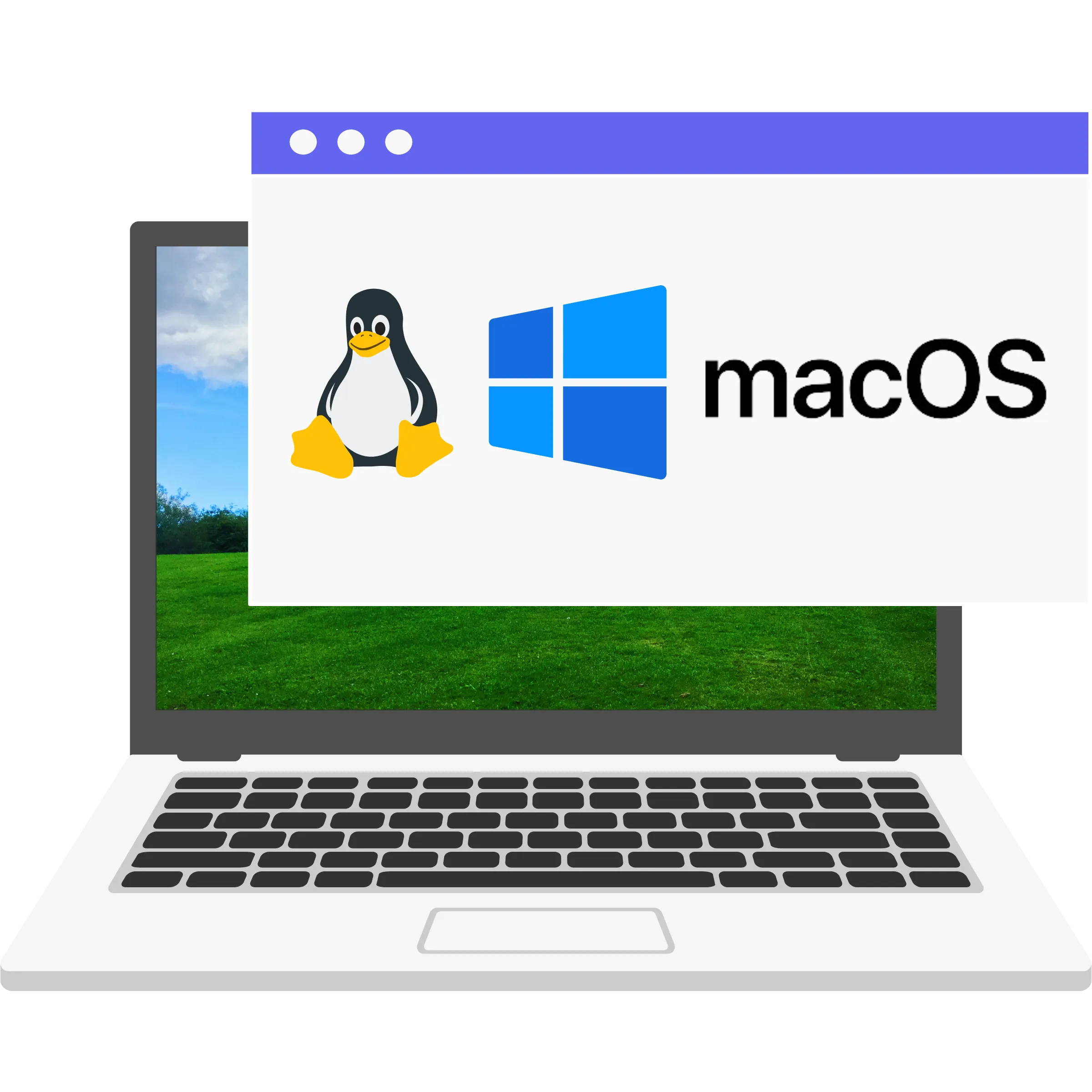 Illustration de l'app desktop