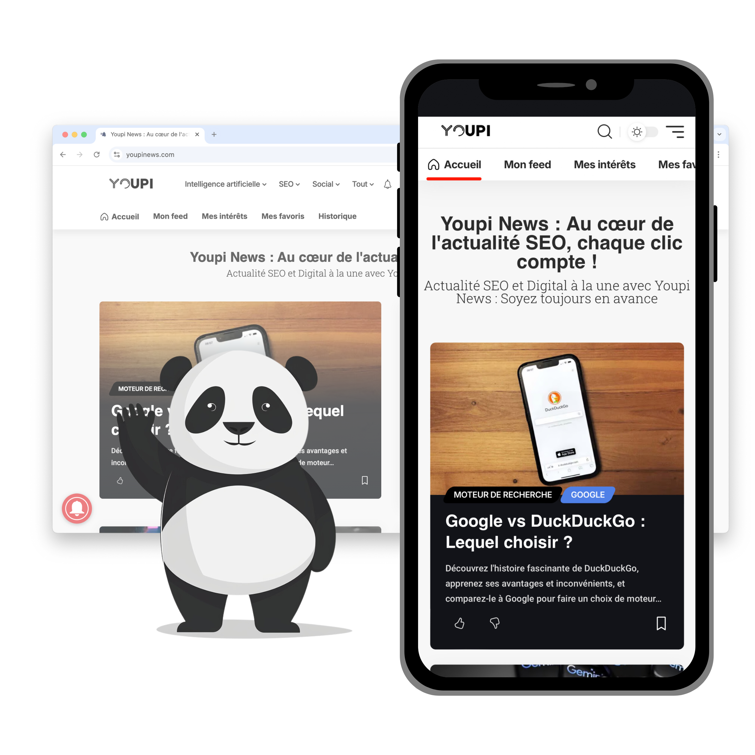 PandaSuiteによるウェブサイトからアプリへの図解