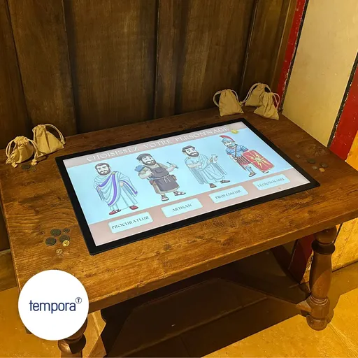Une série de jeux interactifs pour explorer Pompéi en exposition