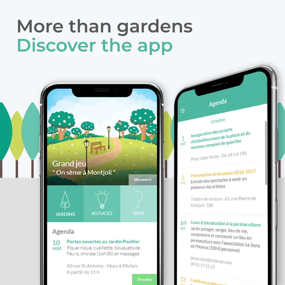 App Jardins Partagés