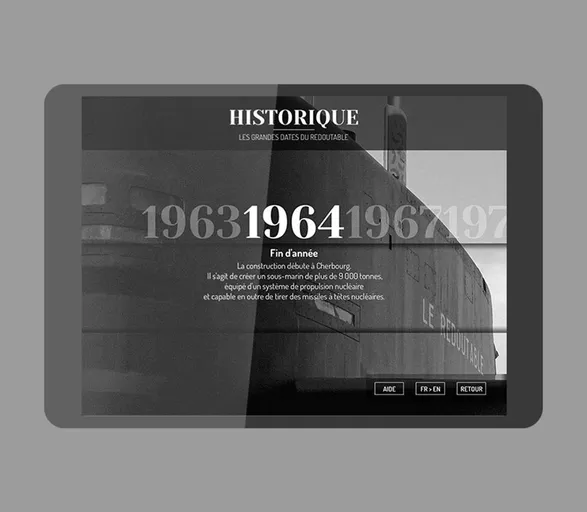 Application musée Le Redoutable