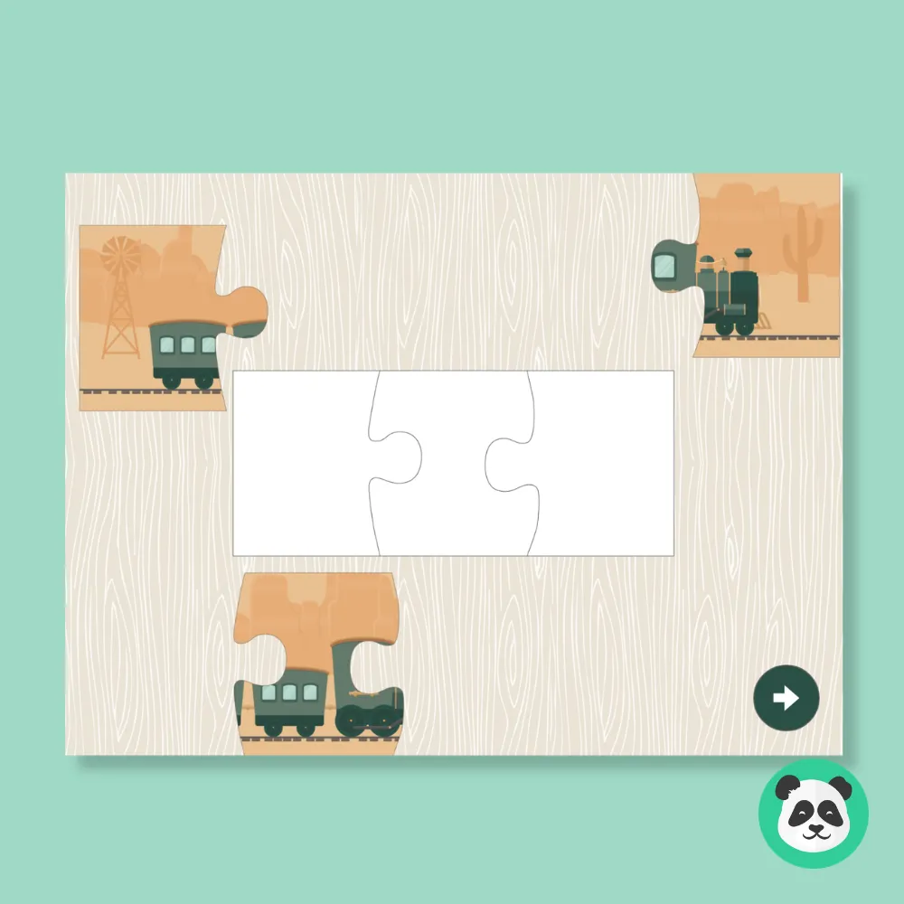 Puzzle avec pop-up
