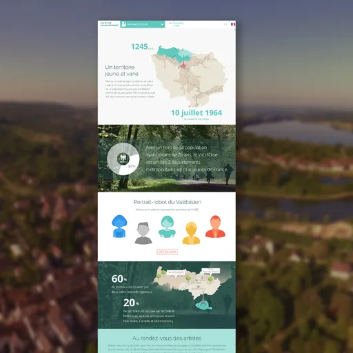 A discovery app for the Val d’Oise area