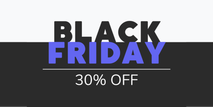 Black Friday: Get 30% Off Every Plan