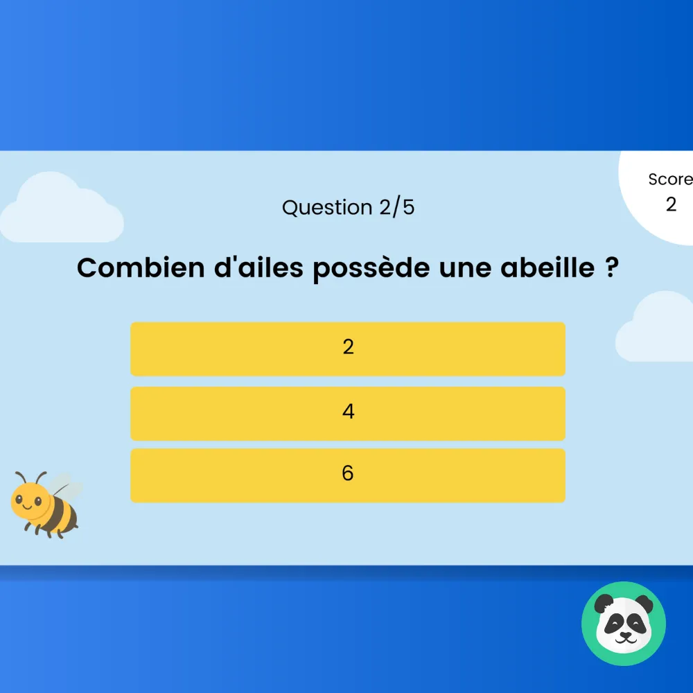 Bee Interactive Quiz