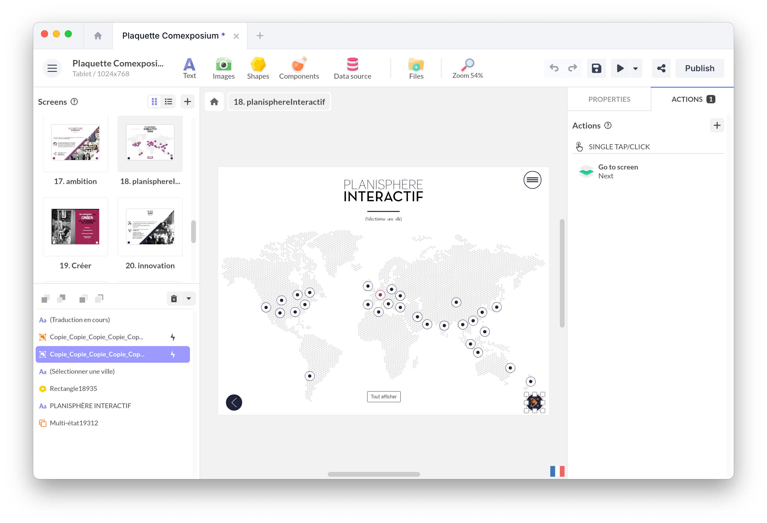 Software de apresentação de vendas interactiva PandaSuite