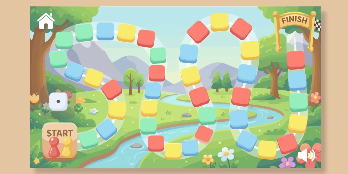 Jeu de l'oie interactif