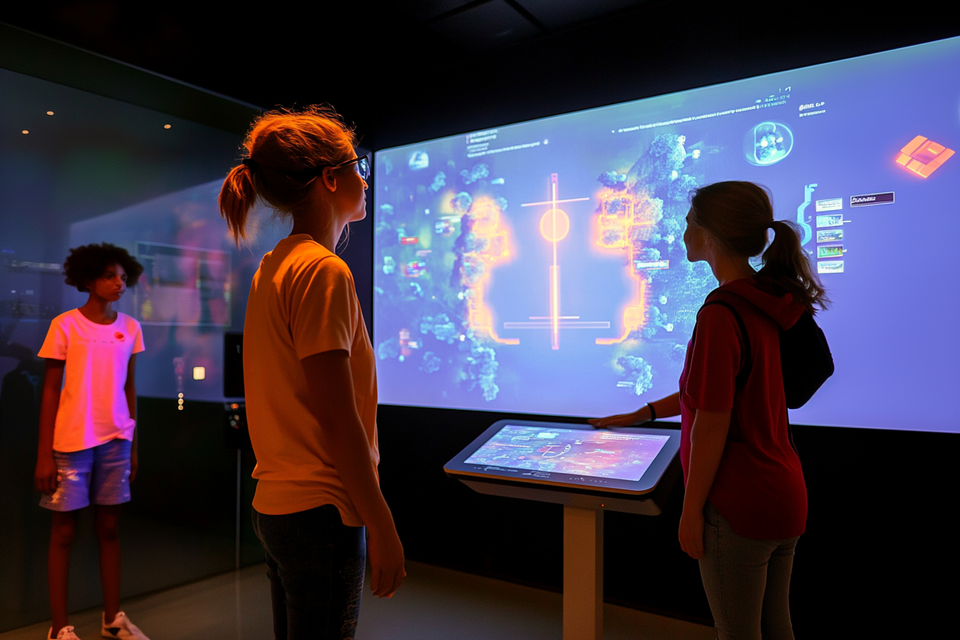 Interactive touch screen software pandasuite
