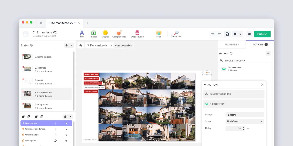 PandaSuite - Créateur d’expériences interactives no-code