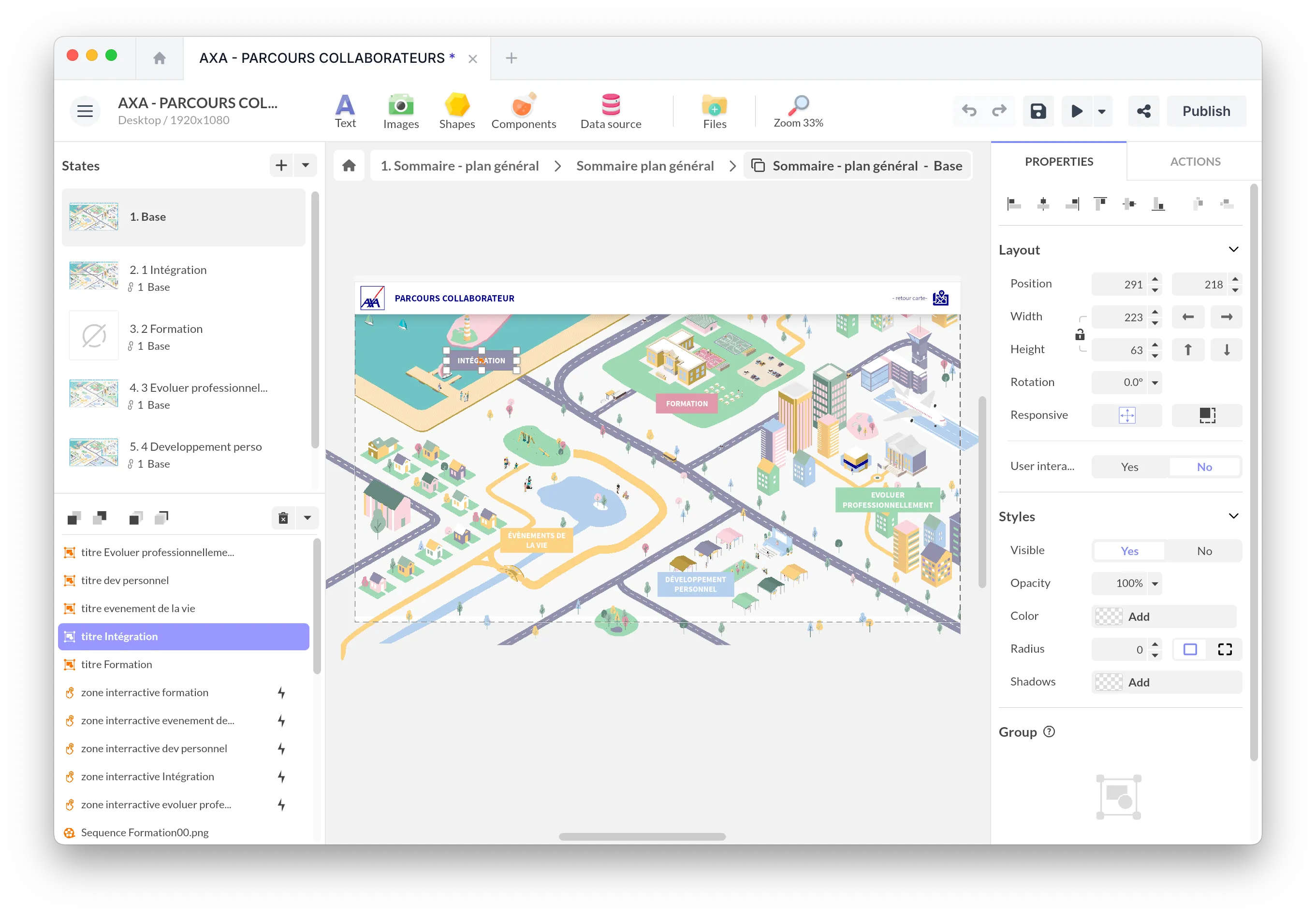 PandaSuite Studio Visual Editor